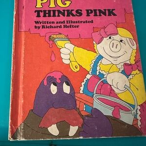 Pig Thinks Pink Book by Richard Hefter